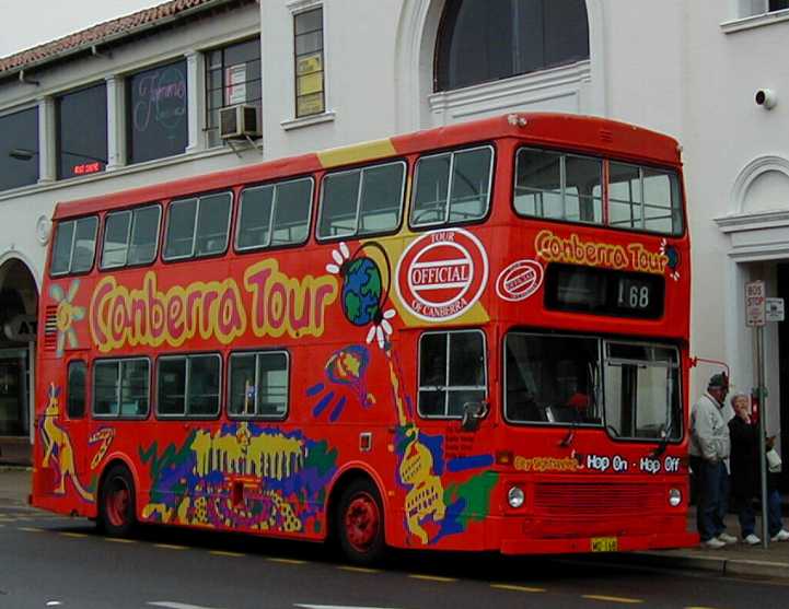 City Sightseeing Canberra Tour MCW Metrobus